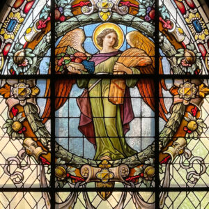 Årstidsängel höst detalj