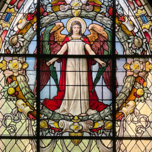 Årstidsängel vinter detalj